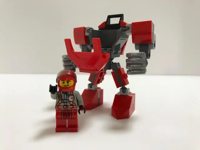 レゴlego ミニフィグが乗れるレゴロボットを作りました ぷにぷにかぞく